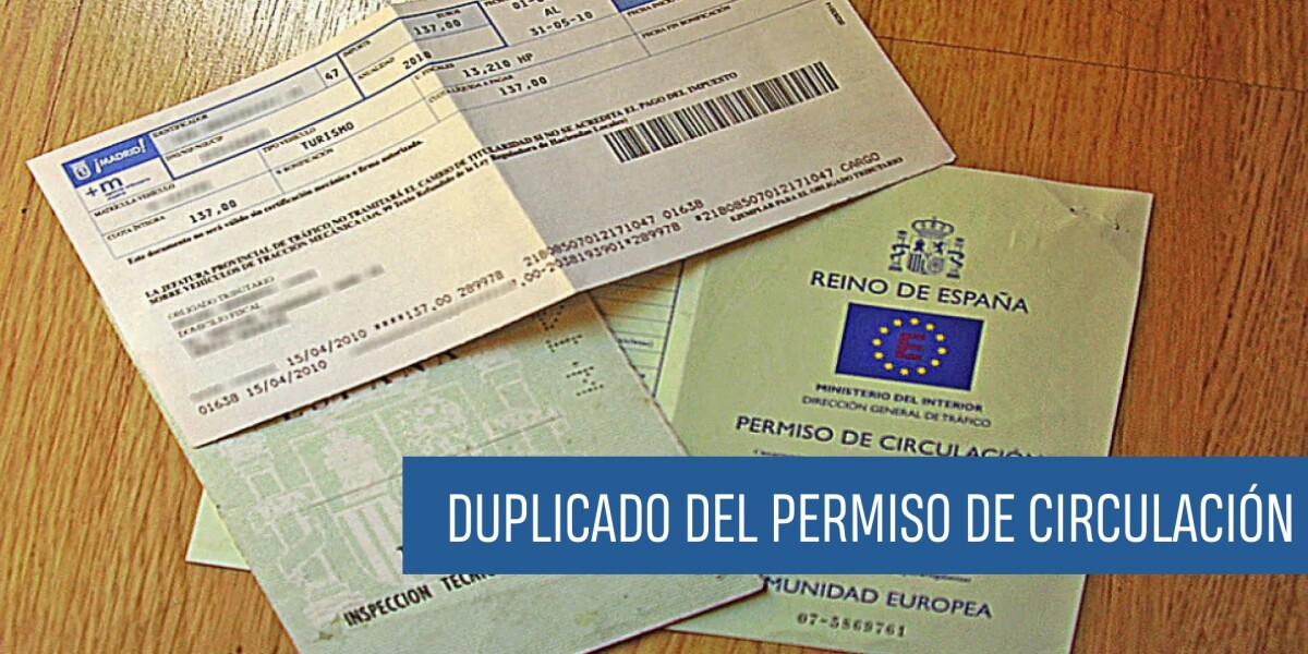 duplicado permiso de circulación